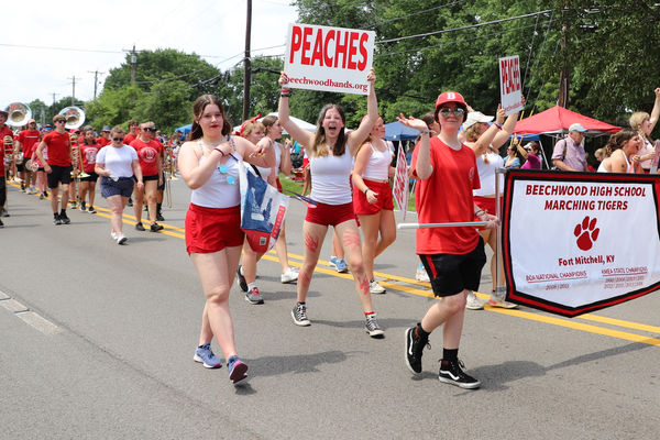 Beechwood Bands performing in the community
