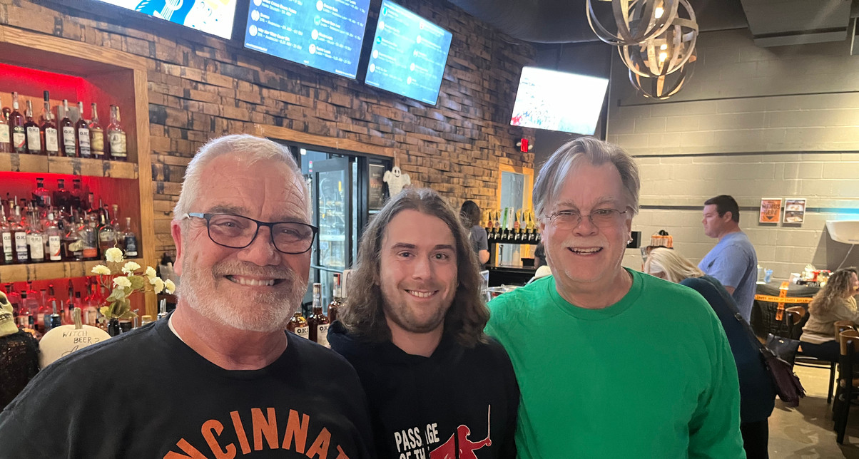 Band alumni gathering photo two.